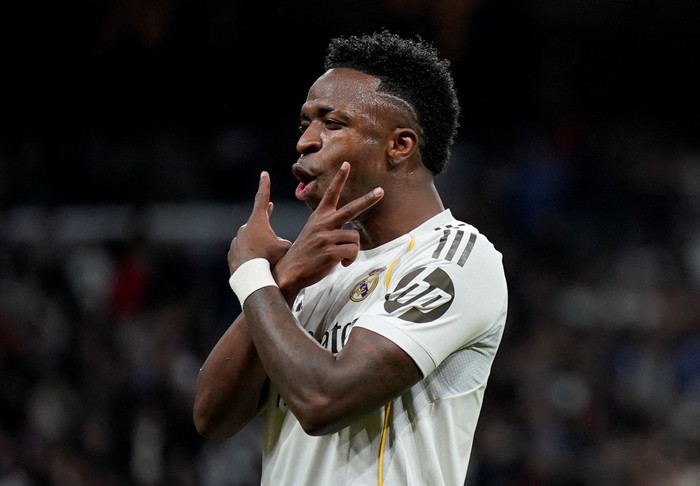 Vinicius Junior sudah berkontribusi atas 200 gol Real Madrid sejak bergabung pada 2018.