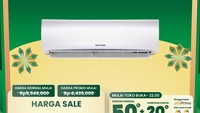 AC Split 1 PK Polytron di Transmart Full Day Sale Harganya Miring!