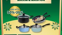 Cuma di Transmart Full Day Sale, Beli Peralatan Masak Diskonnya Jumbo