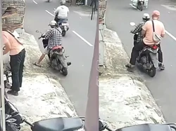 Viral 2 Pria Diduga Tempel Stiker QR Code, Disebut Mengarah ke Situs Judol