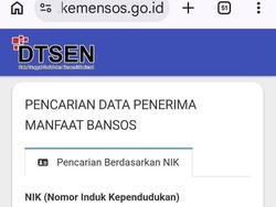 Pakai NIK, Cara Mudah Cek Bansos dan Desil DTSEN