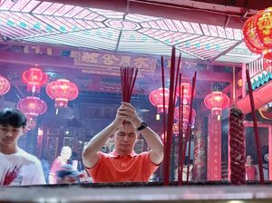 Jelang Perayaan Imlek 2026, Kelenteng di Palembang Mulai Ramai