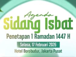 Cek Hasil Sidang Isbat Penetapan Awal Puasa 2026 di Sini!