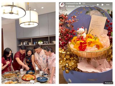 Chelsea Olivia dan Glenn Alinskie Nikmati Yusheng hingga Dikirimi Buah Imlek