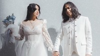 Menikah Diam-diam, Ini Gaya Ayushita Jadi Pengantin Bohemian