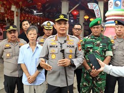 Kapolres Depok Tinjau Vihara Gayatri, Pastikan Perayaan Imlek Aman