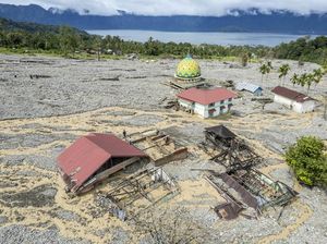 Kondisi Nagari Sungai Batang Pascabanjir Susulan