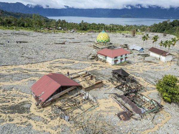Kondisi Nagari Sungai Batang Pascabanjir Susulan