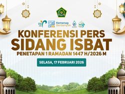 Sidang Isbat Puasa 2026 Mulai Jam Berapa? Ini Rincian Jadwalnya
