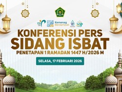 Sidang Isbat Penetapan 1 Ramadhan 2026 Digelar Hari Ini, Catat Jamnya!