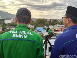 Hilal 1 Ramadan 2026 di Gorontalo Tak Terlihat karena Tertutup Awan Tebal