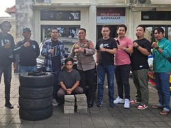 Tak Sampai Sehari, Pencuri Ban dan Velg Mobil di Tabanan Ditangkap!