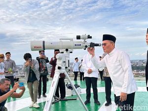 Hasil Pemantauan Hilal Penentu Awal Puasa di Palembang Tak Terlihat