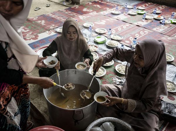 Tradisi Meugang di Tengah Pemulihan Bencana Aceh Utara