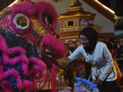 Hadiri Perayaan Imlek, Wali Kota Kediri Vinanda Ajak Jaga Toleransi