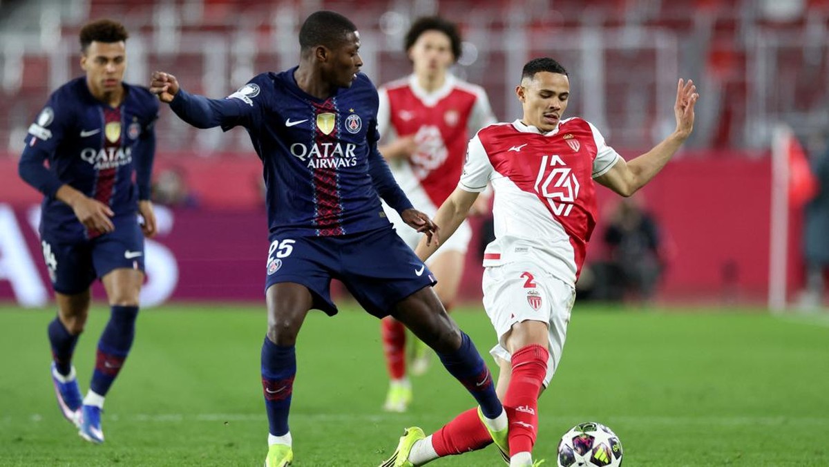 Paris Saint-Germain menang3-2 atas AS Monaco (Foto: REUTERS/ALEXANDRE DIMOU)