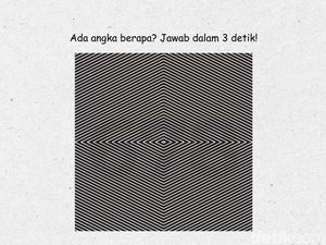 Jangan Terkecoh dengan Garis-Garisnya, Ada Angka Rahasia di Dalam Gambar Ini