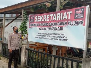 Mengenal Ipda Subhan, Sosok di Balik Komunitas Pejuang Darah di Sekadau