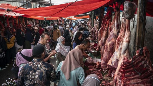 Jelang Ramadan, Tradisi Meugang Ramaikan Pasar Inpres Lhokseumawe