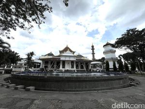 Masjid Agung Palembang Siap Gelar Tarawih Perdana Hari Ini