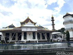 Masjid Agung Palembang Siapkan 1.000 Porsi Buka Puasa