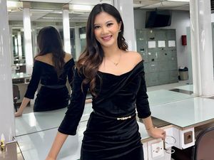 Noella Sisterina Berseri-seri Usai Dilamar