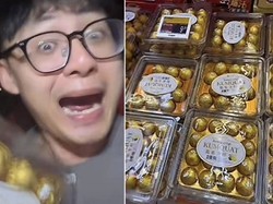 Harga Murah, Isinya Bikin Kaget! TikToker Ketipu saat Beli Ferrero Rocher