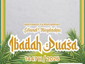 15 Twibbon Marhaban ya Ramadhan 2026 Terbaru dan Gratis, Yuk Bagikan!