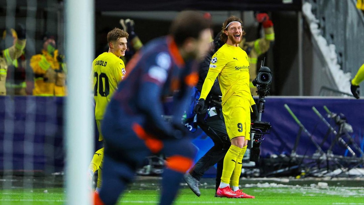 Inter Milan jadi raksasa ketiga korban keganasan Bodo/Glimt di Liga Champions. (via REUTERS/Thomas Andersen)