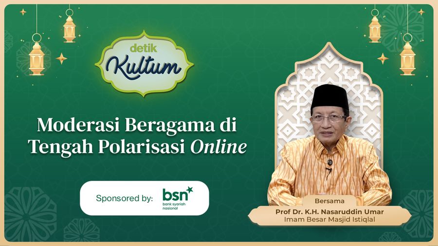 Moderasi Beragama di Tengah Polarisasi Online