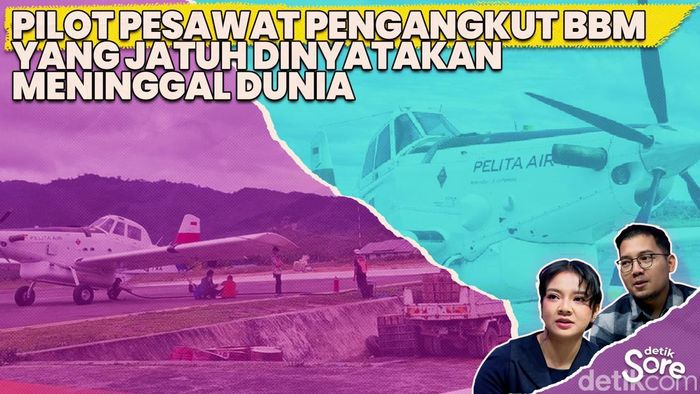 Video: Pesawat Pengangkut BBM Jatuh di Krayan