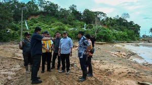 Bobby Sebut Tanggul-Sabo Dam Akan Dibangun di Tapteng untuk Kendalikan Banjir