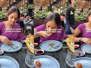 Niat Coba Sushi Pertama Kali, Ending-nya Malah Dimakan Campur Aduk!