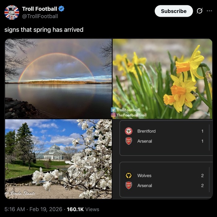 Meme Kocak: Si Gajah Arsenal di Pucuk, Man City Gergaji Dahannya!