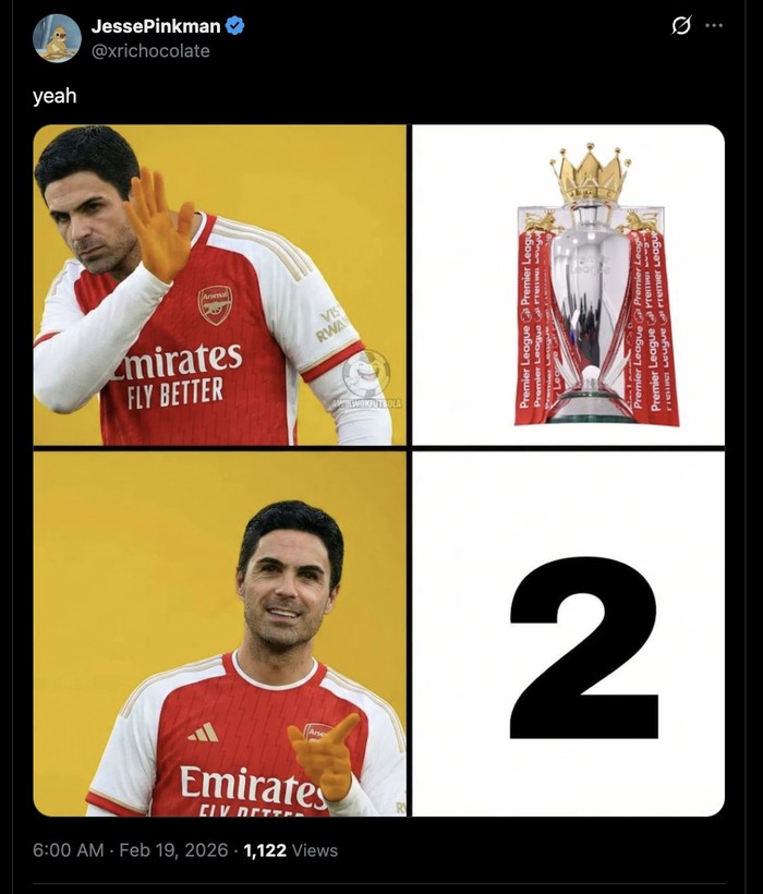 Meme Kocak: Si Gajah Arsenal di Pucuk, Man City Gergaji Dahannya!