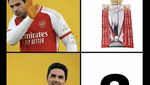 Meme Kocak: Si Gajah Arsenal di Pucuk, Man City Gergaji Dahannya!