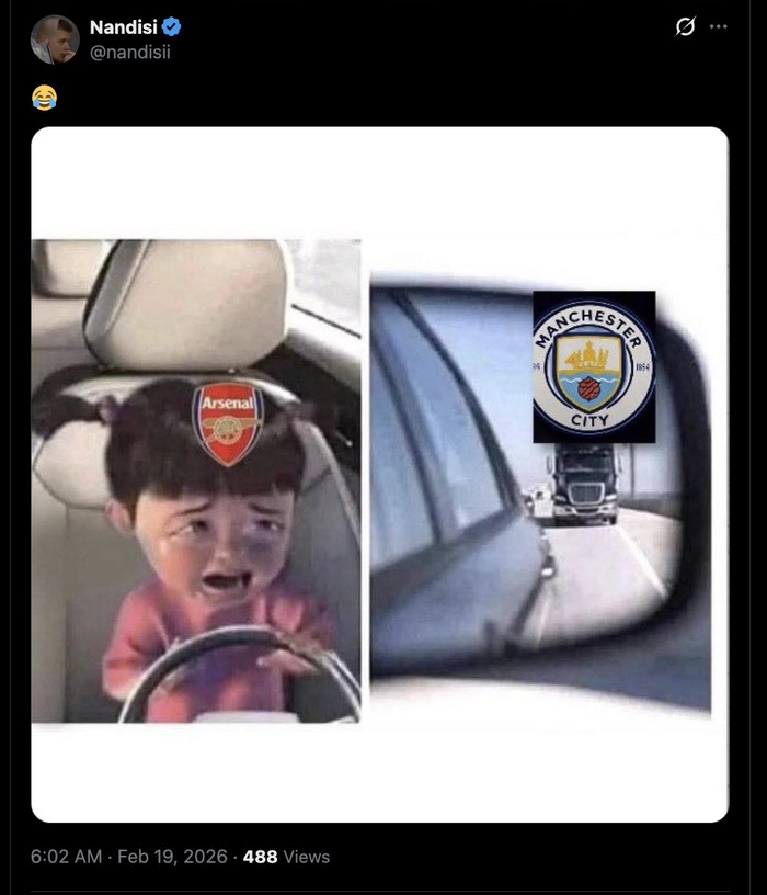 Meme Kocak: Si Gajah Arsenal di Pucuk, Man City Gergaji Dahannya!