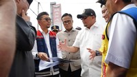 Andre Rosiade-Dony Oskaria-Bobby R Tinjau Proyek Flyover Padang Luar