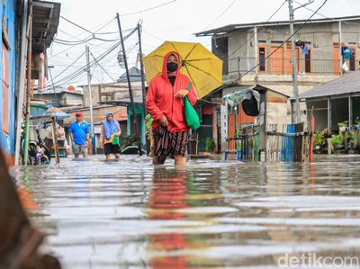Air Sungai Meluap, Permukiman Rawa Indah Kebanjiran