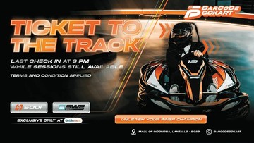 Beginner sampai Pro, Seberapa Cepat Kamu Bisa Taklukkan Barcode Gokart?