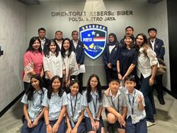 Ditressiber Polda Metro Terima Kunjungan Siswa dan Beri Edukasi Kejahatan Siber