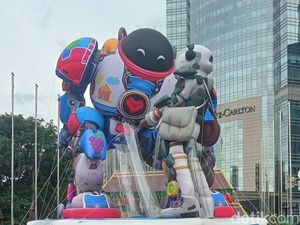 Mengenal Dunia Film Pelangi di Mars Lewat Balon Raksasa 10 Meter