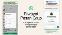 WhatsApp Rilis Riwayat Pesan, Gabung Grup Jadi Tak Bingung Lagi