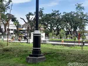 Alat Olahraga di Lapangan Merdeka Dibuka, Warga: Semoga Tak Cepat Rusak