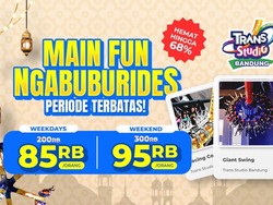 Hari Terakhir! Promo Trans Studio Bandung Cuma Rp200 Ribuan Dapat 5 Tiket