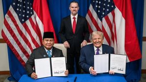 Deal! Senyum Prabowo dan Trump Teken Perjanjian Dagang RI-AS