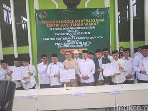Sertifikasi Tanah Wakaf Baru 42%, Menteri Nusron Ungkap Kendala di Lapangan