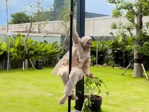 Viral Beda Dari Yang Lain! Ada Tiang Pole Dance di Resepsi Pernikahan Ini