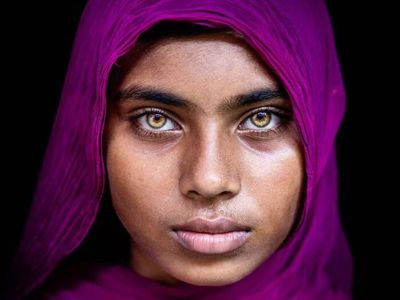 Potret Cantik Mata Orang Bangladesh, Jepretan Mou Ayesha