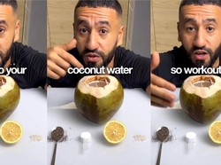 Nggak Mahal! Air Kelapa Campur Bahan Dapur Ini Cegah Dehidrasi